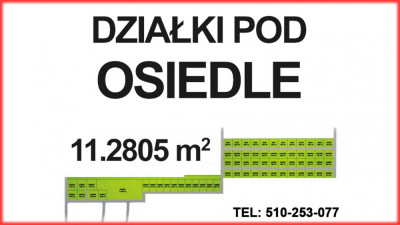 Działka inwestycyjna 1128 ha pod osiedle  Gmina Brochów okolice Sochaczewa  MPZP -    -
mazowieckie