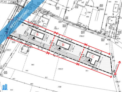 Działka budowlana  Warunki Zabudowy 3 domy  Rakszawa  3762 ar -    - podkarpackie