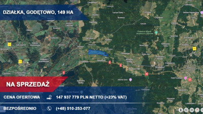 Działka 150 ha Godętowo gm Łęczyce przy trasie S6 -    -
pomorskie Zdjęcie nr 4
