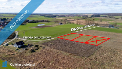 Działka na wzniesieniu z widokiem przy lecie 15 min od Szczecina - Kijewo   - zachodniopomorskie