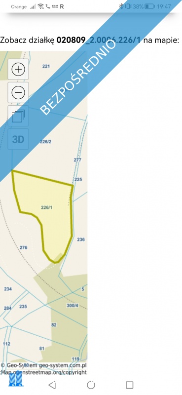sprzedam działkę rolną  - Lelów   -
dolnośląskie Zdjęcie nr 1