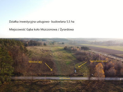 Grunt 6ha  Działka budowlana- usługowa  Gąba  Mszczonów  Żyrardów - Wilanów   -
mazowieckie Zdjęcie nr 5