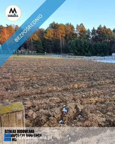 Działka budowlana 1109 m2 przy Sokolnikach-Las pod Łodzią -    -
łódzkie