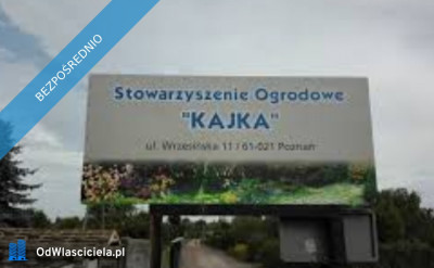 Działka 320 m2 Stowarzyszenie Ogrodowe Kajka  - Nowe Miasto   -
wielkopolskie Zdjęcie nr 3