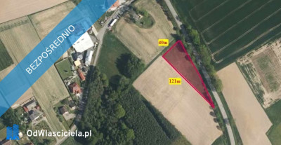 BEZ POŚREDNIKA  Działka budowlana 2604 m w Pielgrzymowicach ul Jastrzębska gmina Pawłowice woj śląskie -    -
śląskie Zdjęcie nr 2