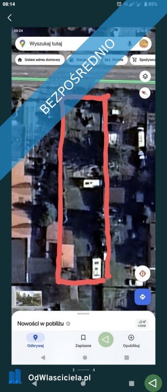 Na sprzedaż działka budowlana  Warszawa Rembertów ul Ignacego Paderewskiego -    -
mazowieckie Zdjęcie nr 1