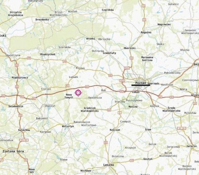 Na sprzedaż działka leśna - Nowy Tomyśl -
wielkopolskie Zdjęcie nr 3