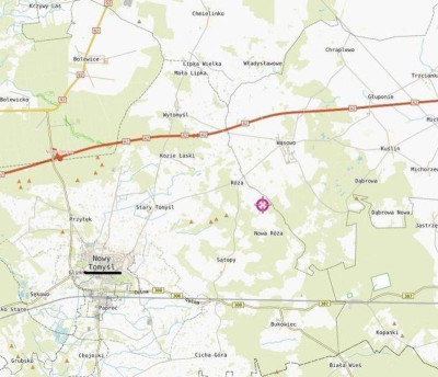 Na sprzedaż działka leśna - Nowy Tomyśl -
wielkopolskie Zdjęcie nr 5