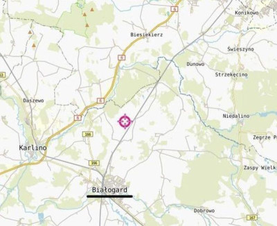 Na sprzedaż działka rolna - Pustkowo -
zachodniopomorskie Zdjęcie nr 4