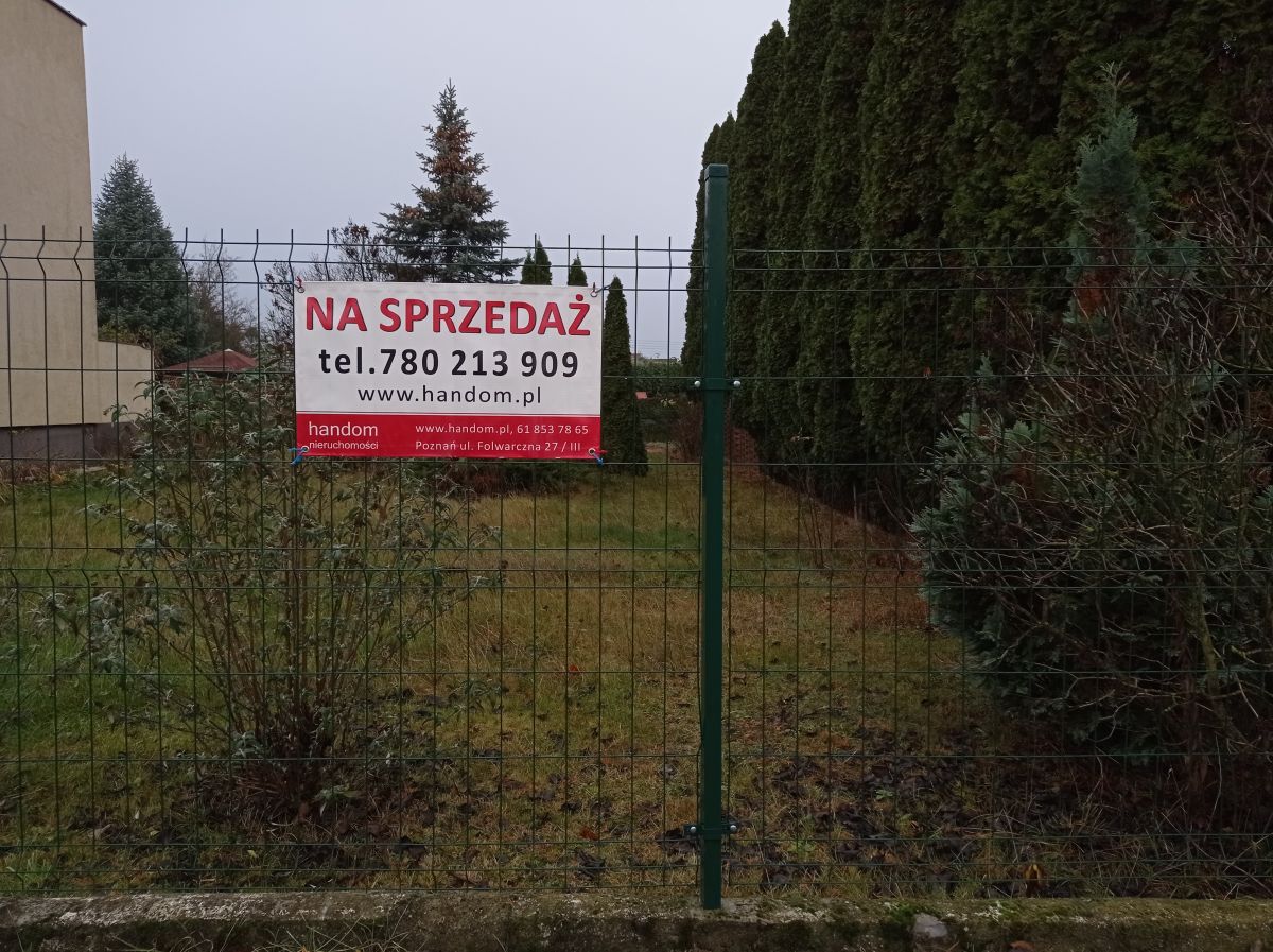Na sprzedaż działka budowlana - Poznań -
wielkopolskie Zdjęcie nr 1
