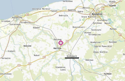 Na sprzedaż działka budowlana - Karlino -
zachodniopomorskie Zdjęcie nr 6