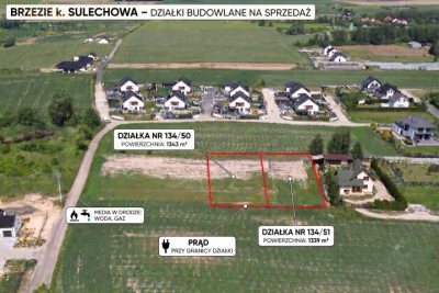 Działki budowlane z MPZP  Brzezie k Sulechowa - Brzezie k Sulechowa  - lubuskie