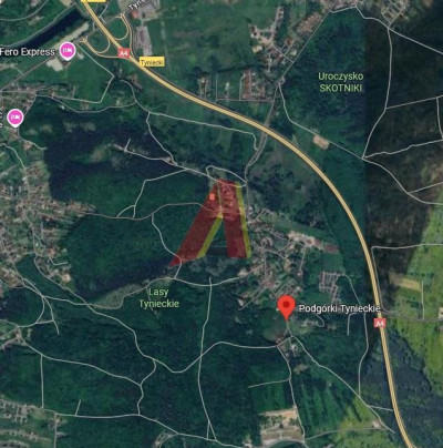 Park Bielański  działka około 30 arów - Tyniec  -
Małopolskie Zdjęcie nr 12