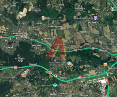 Działka 87arowa Usługowo Budowlana z terenem rolnym - Krzeszowice  -
Małopolskie Zdjęcie nr 12