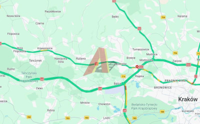 Działka 87arowa Usługowo Budowlana z terenem rolnym - Krzeszowice  -
Małopolskie Zdjęcie nr 14