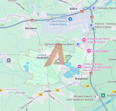 okolica Kryspinowa  ponad 8 arów  zabudowa jednorodzinna - Cholerzyn  -
Małopolskie Zdjęcie nr 3