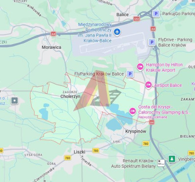 okolica Kryspinowa  ponad 8 arów  zabudowa jednorodzinna - Cholerzyn  -
Małopolskie Zdjęcie nr 4