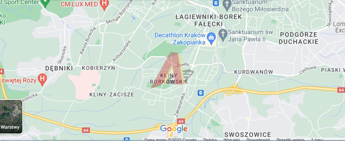 DZIAŁKA KLINY - Kliny   -
Małopolskie Zdjęcie nr 1