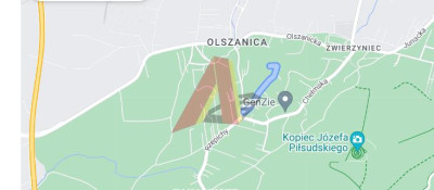 Działka budowlana - Olszanica   - Małopolskie