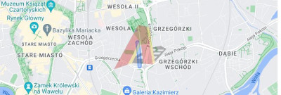 OSTATNAI TAKA DZIAŁKA W OKOLICY GRZEGÓRZECKIEJ - Grzegórzki   - Małopolskie