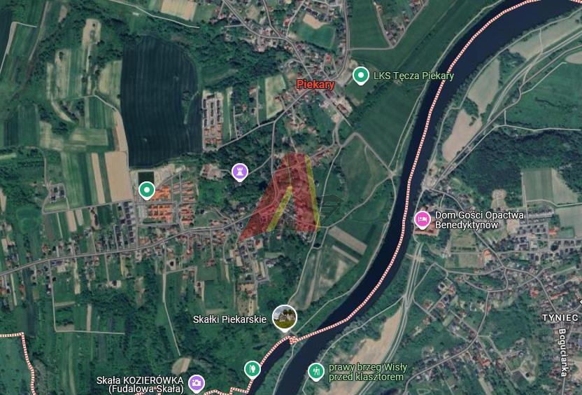 Możliwa zabudowa wolnostojąca lub bliźniacza - Piekary   -
Małopolskie Zdjęcie nr 1