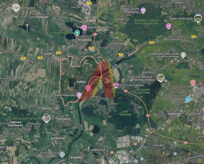 Możliwa zabudowa wolnostojąca lub bliźniacza - Piekary   -
Małopolskie Zdjęcie nr 3