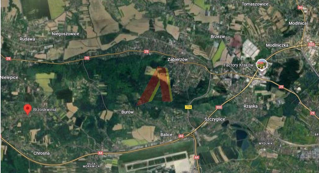 115ha działki pełne media - Brzoskwinia   -
Małopolskie Zdjęcie nr 1