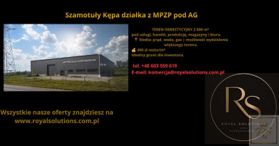Szamotuły działka pod market - Kępa  -
wielkopolskie Zdjęcie nr 3