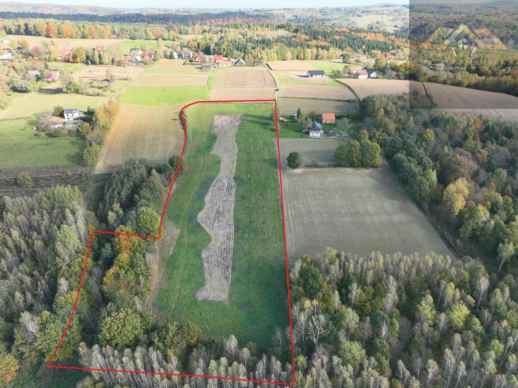 Piękny widokowy kawałek ziemi w mieście Tuchów - Tuchów  -
małopolskie Zdjęcie nr 1