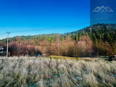 Atrakcyjna działka budowlana pod Myślenicami - Łęki -
małopolskie Zdjęcie nr 3