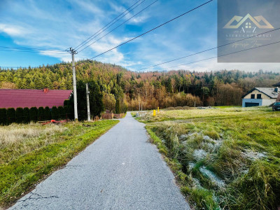 Atrakcyjna działka budowlana pod Myślenicami - Łęki -
małopolskie Zdjęcie nr 4