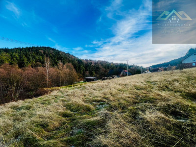 Atrakcyjna działka budowlana pod Myślenicami - Łęki -
małopolskie Zdjęcie nr 8