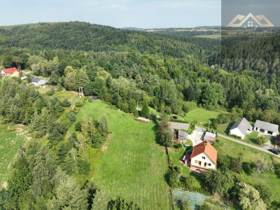 Widokowa działka z pozwoleniem na budowę - Faliszewice  -
małopolskie Zdjęcie nr 4