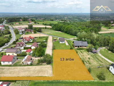 Widokowa działka Szczepanowice gm Pleśna - Szczepanowice  -
małopolskie Zdjęcie nr 2