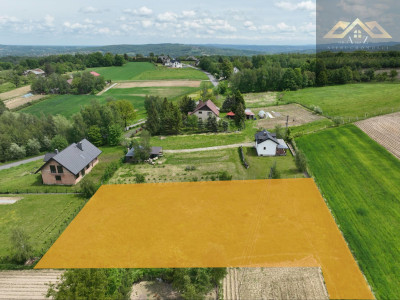 Widokowa działka Szczepanowice gm Pleśna - Szczepanowice  -
małopolskie Zdjęcie nr 4