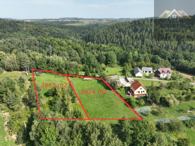 Widokowa działka gm Zakliczyn Faliszewice - Zakliczyn  -
małopolskie Zdjęcie nr 3