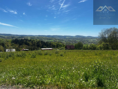 Widokowa działka na panoramę gór - Siemiechów  -
małopolskie Zdjęcie nr 3