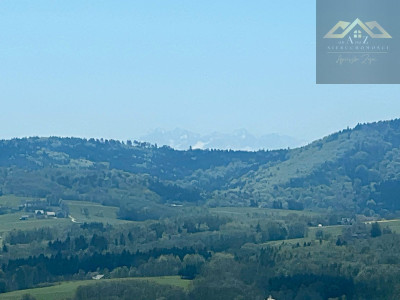 Widokowa działka na panoramę gór - Siemiechów  -
małopolskie Zdjęcie nr 4