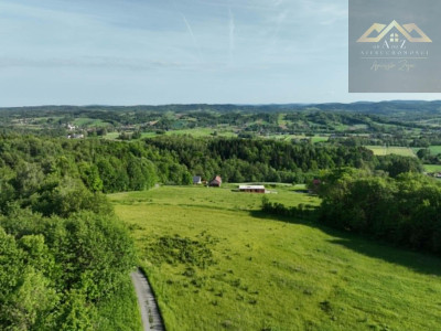Widokowa działka na panoramę gór - Siemiechów  -
małopolskie Zdjęcie nr 5