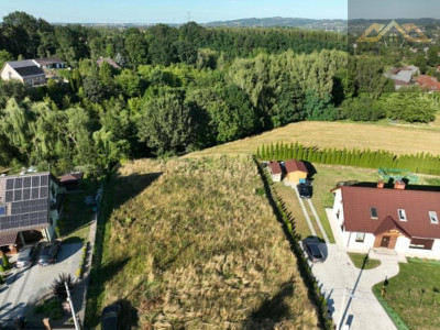 Piękna widokowa działka budowlana w centrum wsi - Rzuchowa  -
małopolskie Zdjęcie nr 2