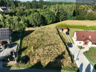 Piękna widokowa działka budowlana w centrum wsi - Rzuchowa  -
małopolskie Zdjęcie nr 7