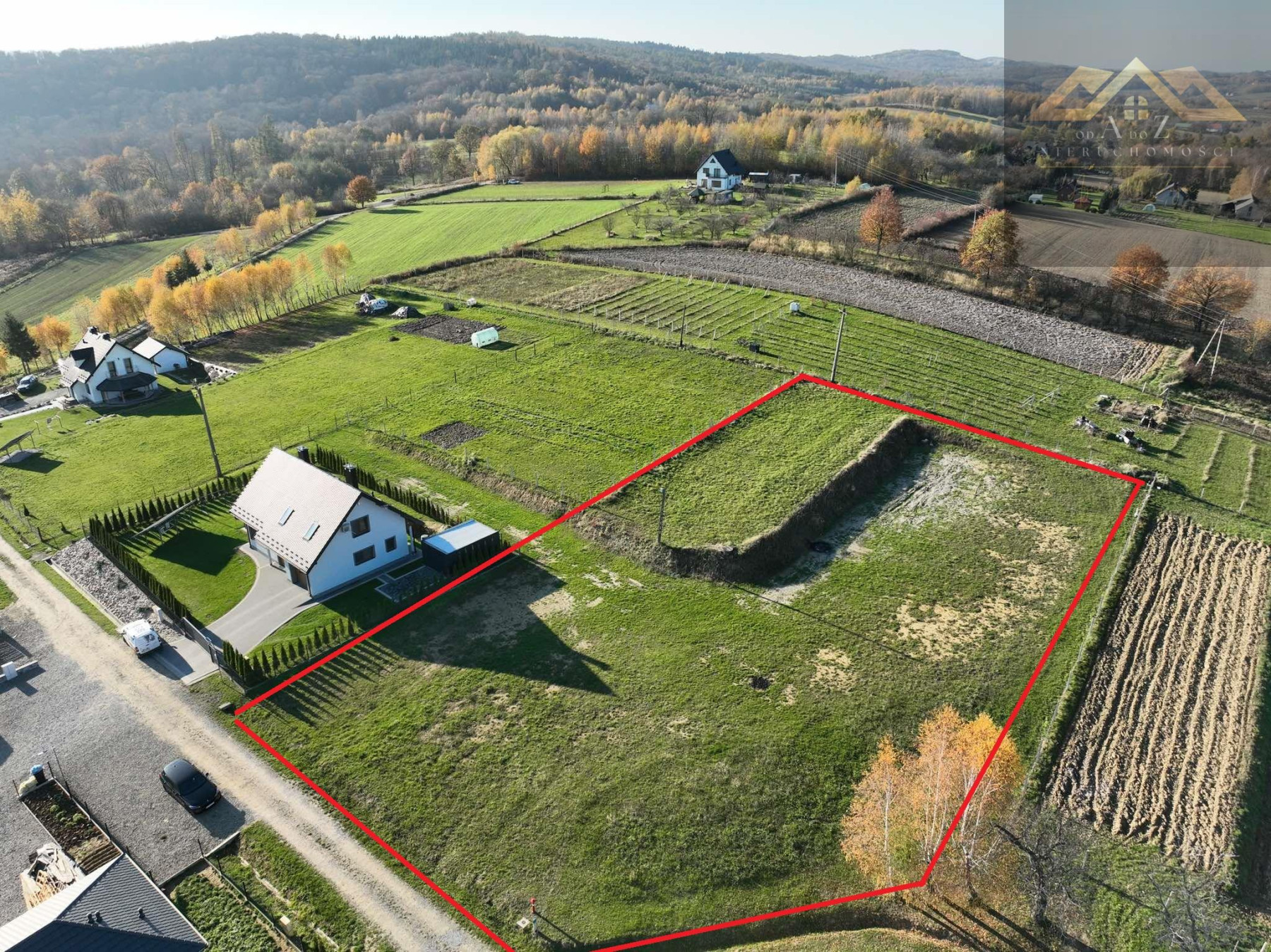 Widokowa działka w okolicach Zakliczyna - Sukmanie   -
małopolskie Zdjęcie nr 1