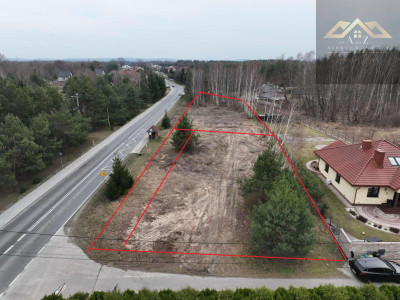 Dwie działki budowlane w miejscowości Niwka gm Radłów - Niwka   -
małopolskie Zdjęcie nr 2