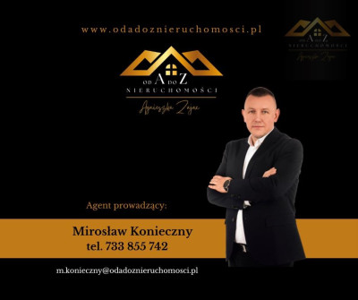 Widokowa działka budowlana z lasem - Łowczów -
małopolskie Zdjęcie nr 2