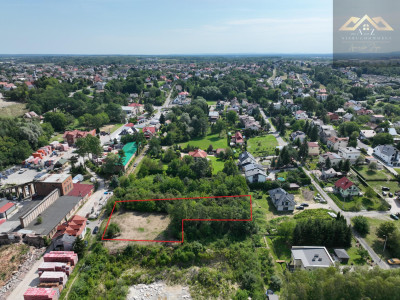 Duża działka w mieście - Krzyż  -
małopolskie Zdjęcie nr 2