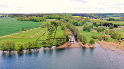 Kompleks pięknych działek nad Jeziorem Rydzówka - Giżycko   -
warmińsko-mazurskie