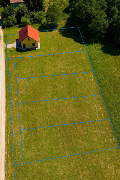 kompleks 5 działek z domem za 270 tys - Popowo Salęckie  - warmińsko-mazurskie