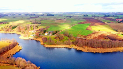 Działka rolna z linią brzegowa Grądzkie gm Wydminy - Grądzkie   -
warmińsko-mazurskie Zdjęcie nr 2