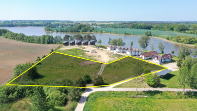 Działki z udziałem w linii brzegowej na swjm - Ruda   - warmińsko-mazurskie