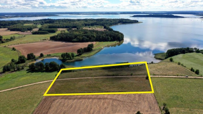 Działka bud 21 ha z linią brzegową jeziora Mamry - Trygort   -
warmińsko-mazurskie